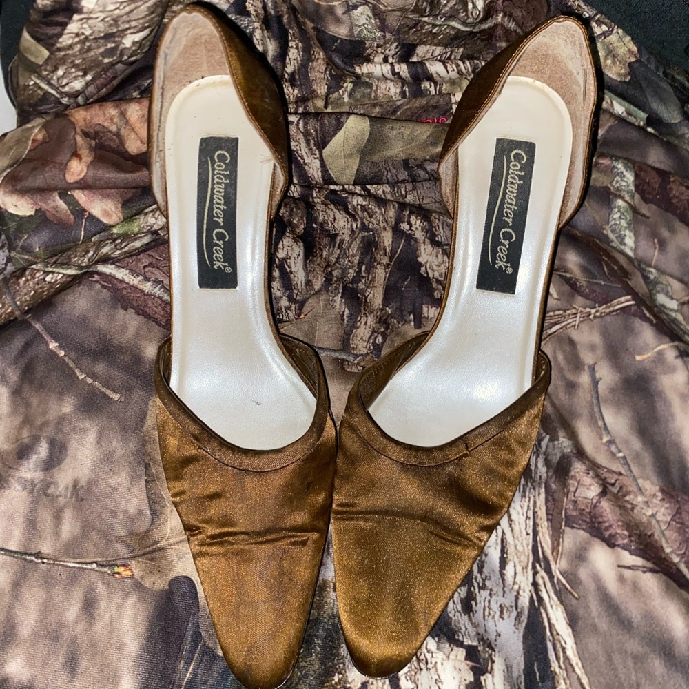 Coldwater Creek Women's Brown Heels size 10